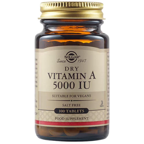 Solgar Vitamin A 5000 IU (Dry)