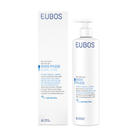 Eubos Basic Care Blue Liquid Washing Emulsion
