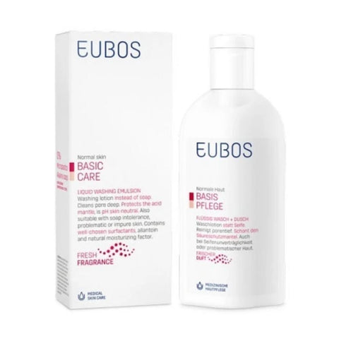 Eubos Basic Care Red Liquid Washing Emulsion