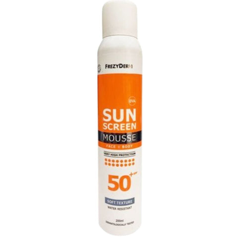 Frezyderm Sun Screen Mousse SPF50