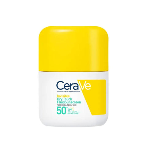 CeraVe Invisible Dry Touch Fluid SPF50+ Αντηλιακό για Λιπαρό Δέρμα