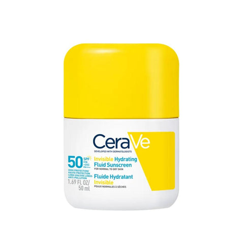CeraVe Invisible Hydrating Fluid SPF50-Αντηλιακό Προσώπου για Ενυδάτωση