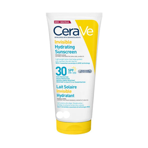CeraVe Invisible Hydrating SPF30 Αντηλιακό Προσώπου & Σώματος
