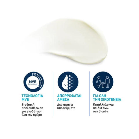 CeraVe Invisible Hydrating SPF50+ Αντηλιακό Προσώπου & Σώματος