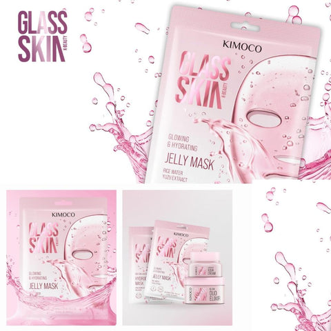 KIMOCO Glass Skin JellySheet Mask
