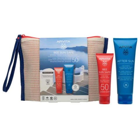 Apivita Bee Sun Safe Hydra Fresh Gel Cream SPF50 Sun Protection-Limited Edition