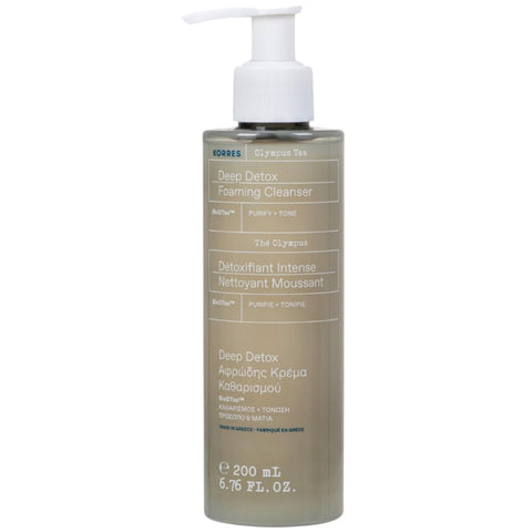 Korres Olympus Tea Deep Detox Foaming Cleanser