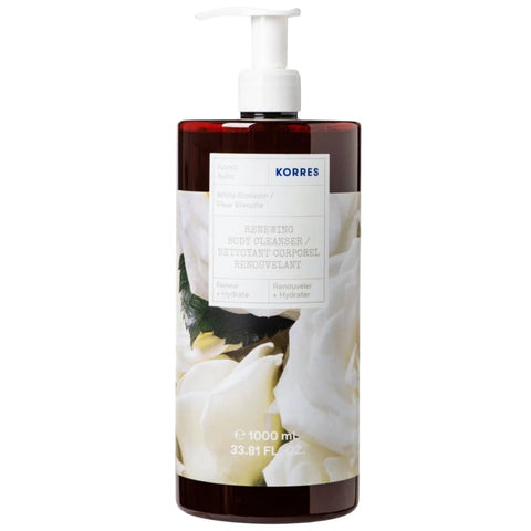 Korres Renewing Body Cleanser Λευκά Άνθη