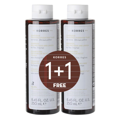 Korres Shampoo for Fine-Thin Hair-Promo