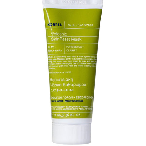 Korres Santorini Grape Volcanic SkinReset Mask