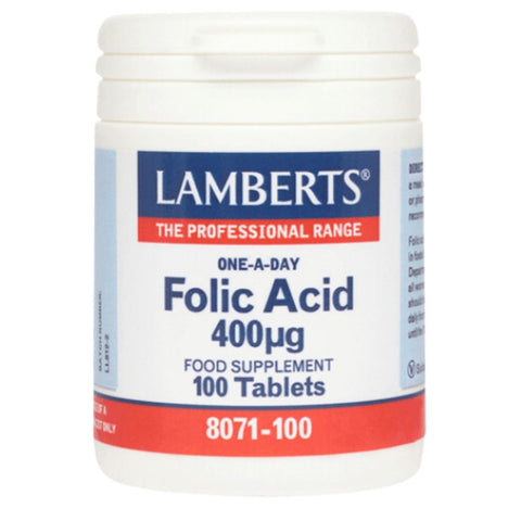 Lamberts Folic Acid 400MG
