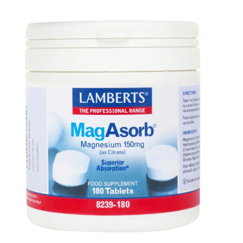 Lamberts MagAsorb Magnesium 150mg (as citrate)