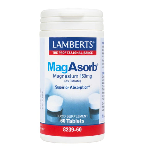 Lamberts MagAsorb Magnesium 150mg (as citrate)