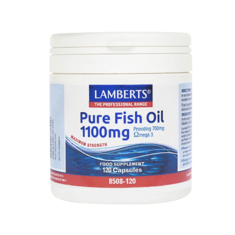 Lamberts Pure Fish Oil 1100MG (EPA), 120 Caps