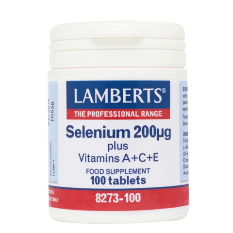 Lamberts Selenium 200μg plus Vitamins A, C & E