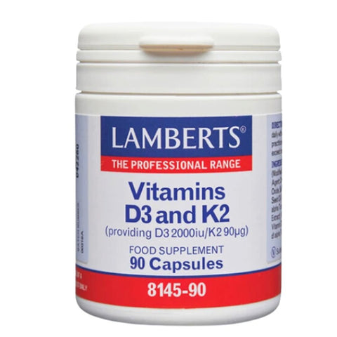 Lamberts Vitamins D3 2000IU and K2 90mg