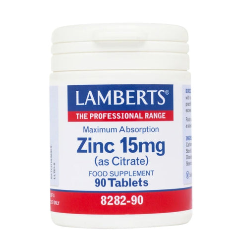 Lamberts Zinc 15mg (as Citrate)