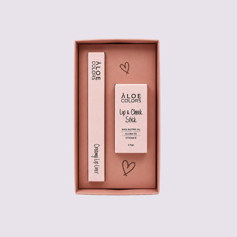 Aloe Colors Latte Me Lip & Cheek Combo-NEW