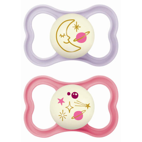 mam Air Night Πιπίλα Σιλικόνης 6-16m