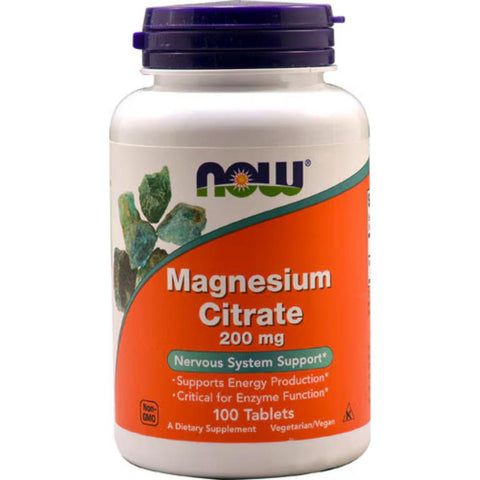 Now Magnesium Citrate 200mg