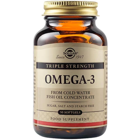 Solgar Omega-3 Triple Strength Soft Gels 50s