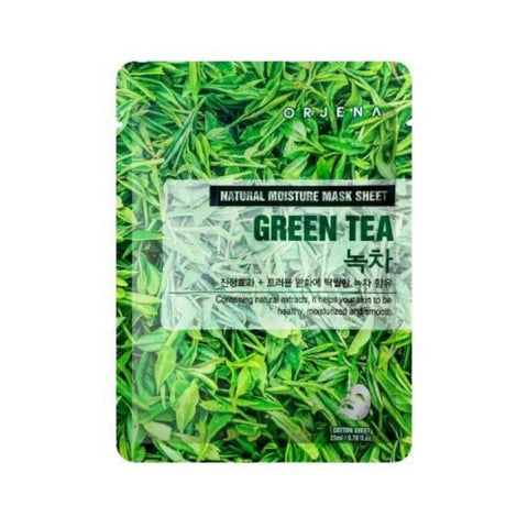 Orjena Natural Moisture Mask Sheet Green Tea