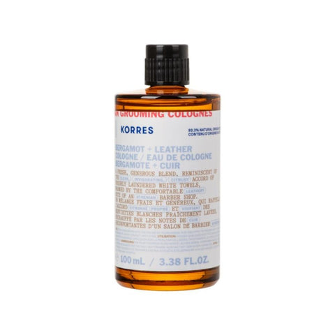 KORRES Athenian Grooming Eau De Cologne Περγαμόντο + Δέρμα 100ml
