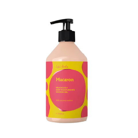 Life Roots Deliciously Moisturizing Shower Gel Macaron