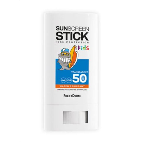 Frezyderm Kids Sunscreen Stick SPF50 Διάφανο Αντηλιακό για Παιδιά
