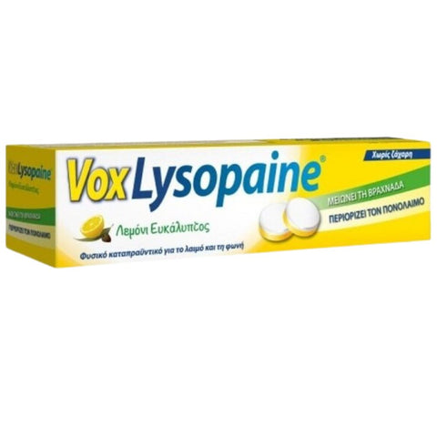 Sanofi VOX-LYSOPAINE LEMON-EUCALYPTUS
