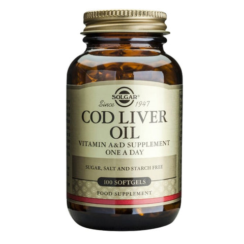 Solgar Cod Liver Oil Soft Gels 100s