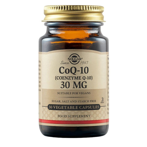 Solgar Coenzyme Q-10 30mg Veg. Caps 30s