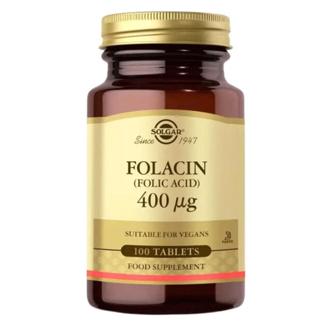 Solgar Folacin (Folic acid) 400μg Tabs 100s
