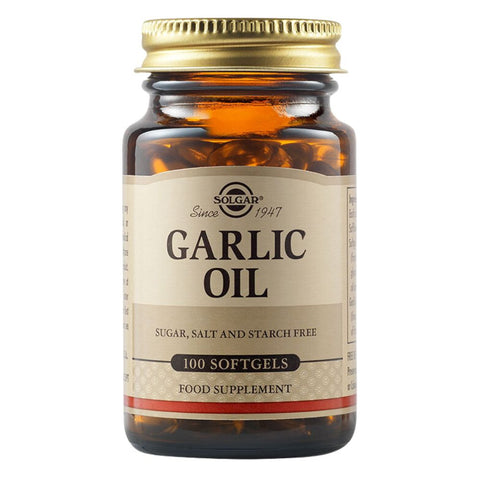 Solgar Garlic Oil Soft Gels 100s