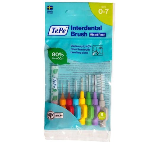 TePe Interdental Brush Mixed Pack Μεσοδόντια Βουρτσάκια