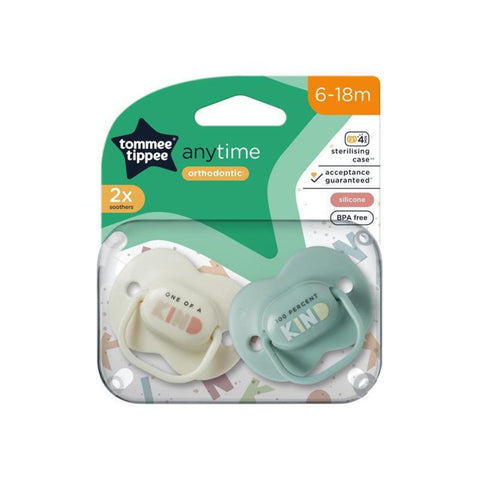 Tommee Tippee Anytime Orthodontic 6-18m