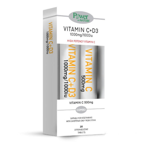 Power Health Vitamin C 1000mg + D3 1000IU