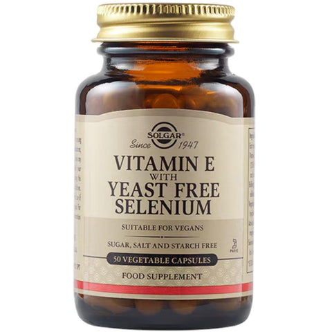 Solgar Vitamin E with Yeast Free Selenium