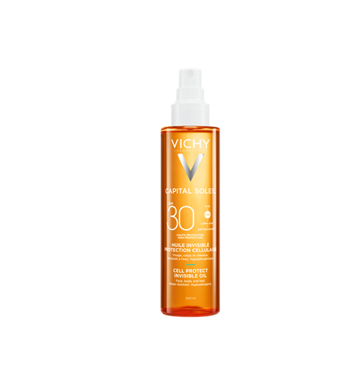 Vichy CAPITAL SOLEIL CELL PROTECT INVISIBLE OIL SPF30 ΑΝΤΗΛΙΑΚΟ ΛΑΔΙ, 200ml