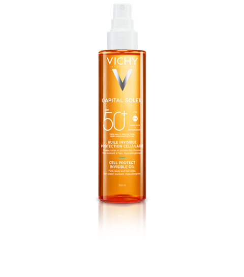 Vichy CAPITAL SOLEIL CELL PROTECT INVISIBLE OIL SPF50+ ΑΝΤΗΛΙΑΚΟ ΛΑΔΙ, 200ml