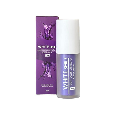 WHITESMILE V34 Purple Serum- Μωβ Διορθωτικός Ορός Λεύκανσης Δοντιών