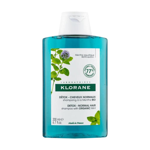 Klorane Aquatique Menthe Shampoo-Αποτοξινωση στα Μαλλιά