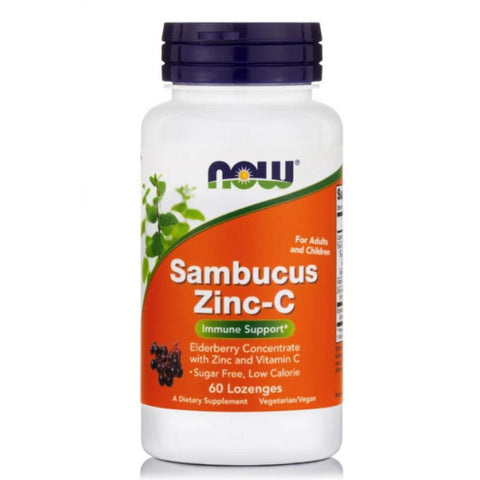 Now Foods Sambucus Zinc-C Υγεία & Ευεξία του Οργανισμού