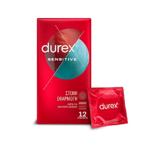 Durex Sensitive Condoms με Στενή Εφαρμογή