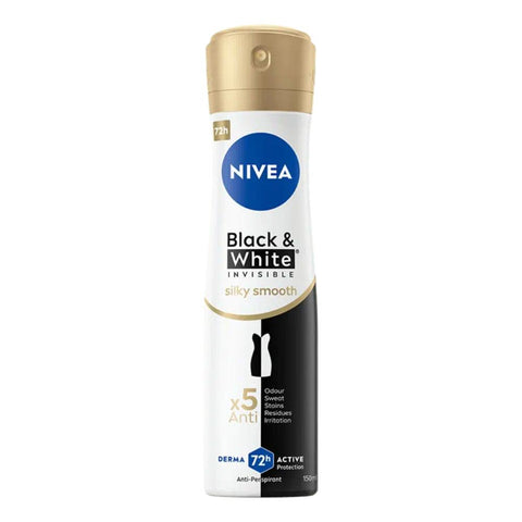 Nivea Black & White Invisible Silky Smooth Spray