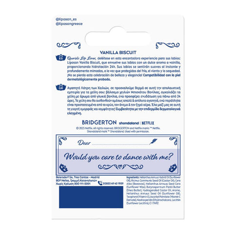 Liposan Bridgerton Vanilla Biscuit-Limited Edition