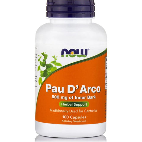 Now Pau D' Arco 500mg, 100vegcaps