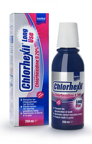 Intermed Chlorhexil 0.20% Mouthwash - Long Use, 250ml