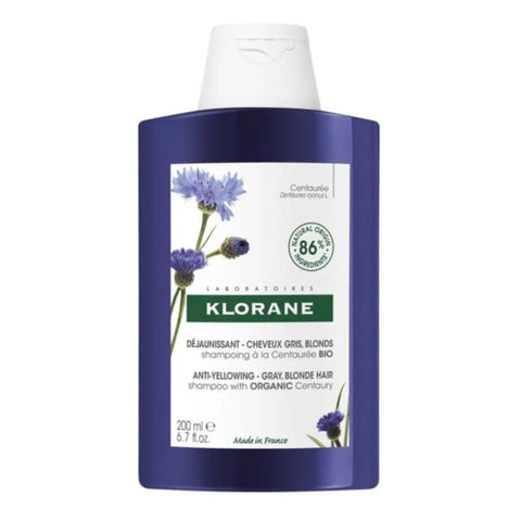 Klorane Shampoo with Organic Centaury-Λευκα Γκρίζα Μαλλιά