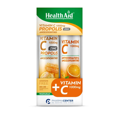 Health Aid Vitamin C 1000mg Propolis Zinc + Vitamin 1000mg